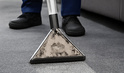 Trattamenti igienizzanti su moquette